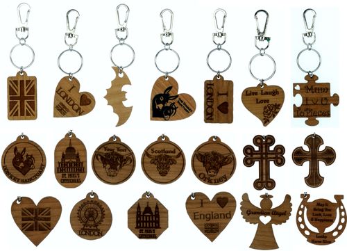 Bespoke Keyrings & Magnets - Made in England